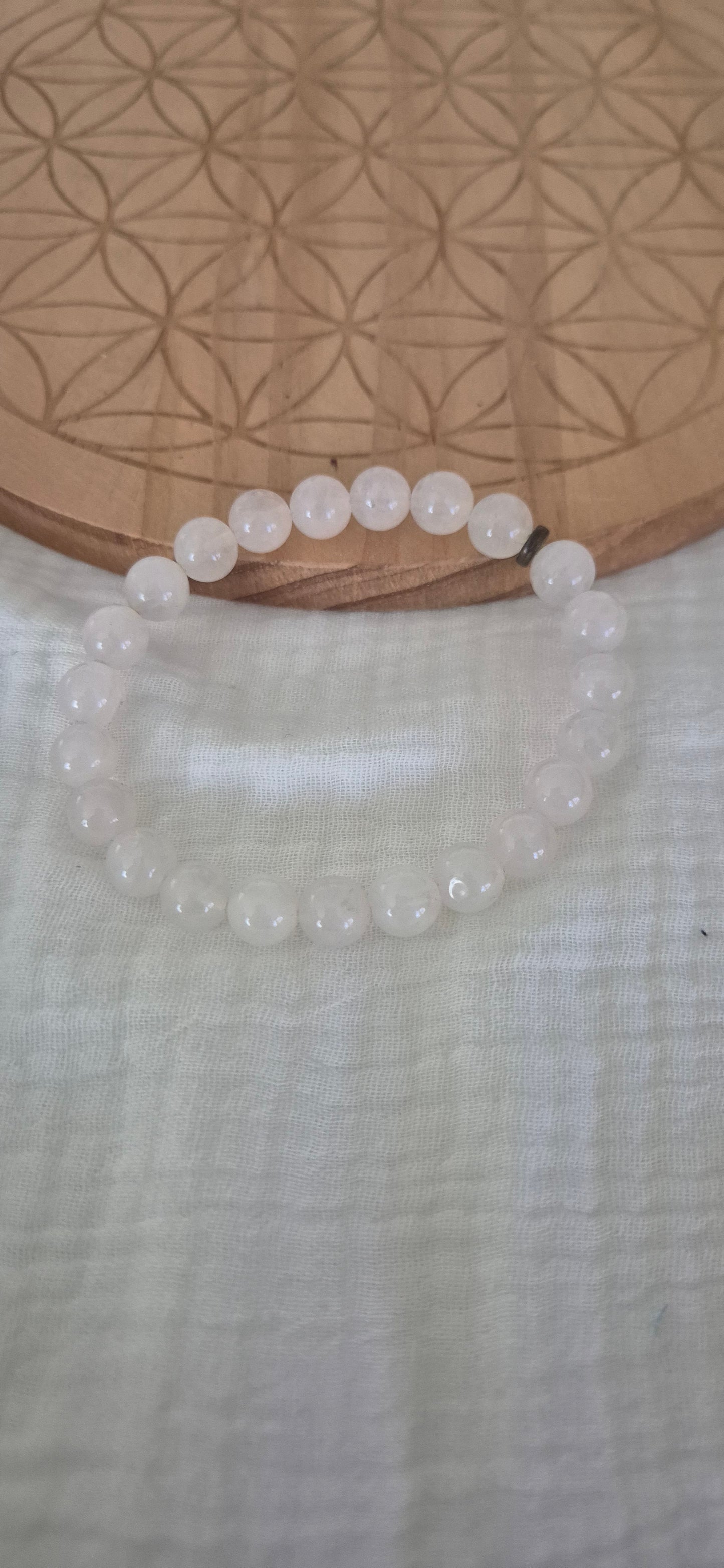 "Purity & Love" Bracelet – Rose Quartz
