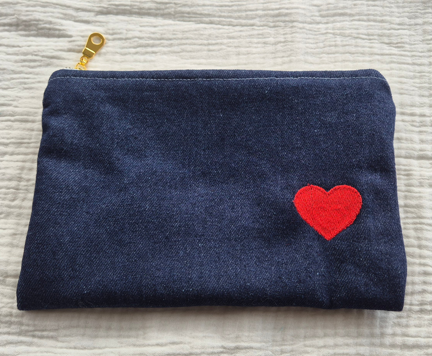 "La Berlin Cœur" Pouch – Size S – Unique Piece