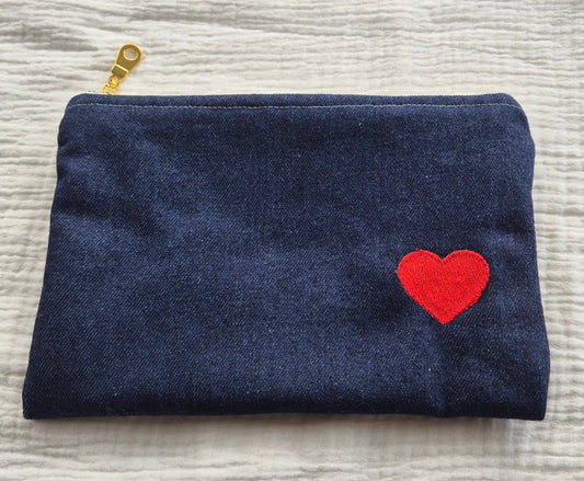 Pochette "La Berlin Cœur" – Taille S – Pièce Unique