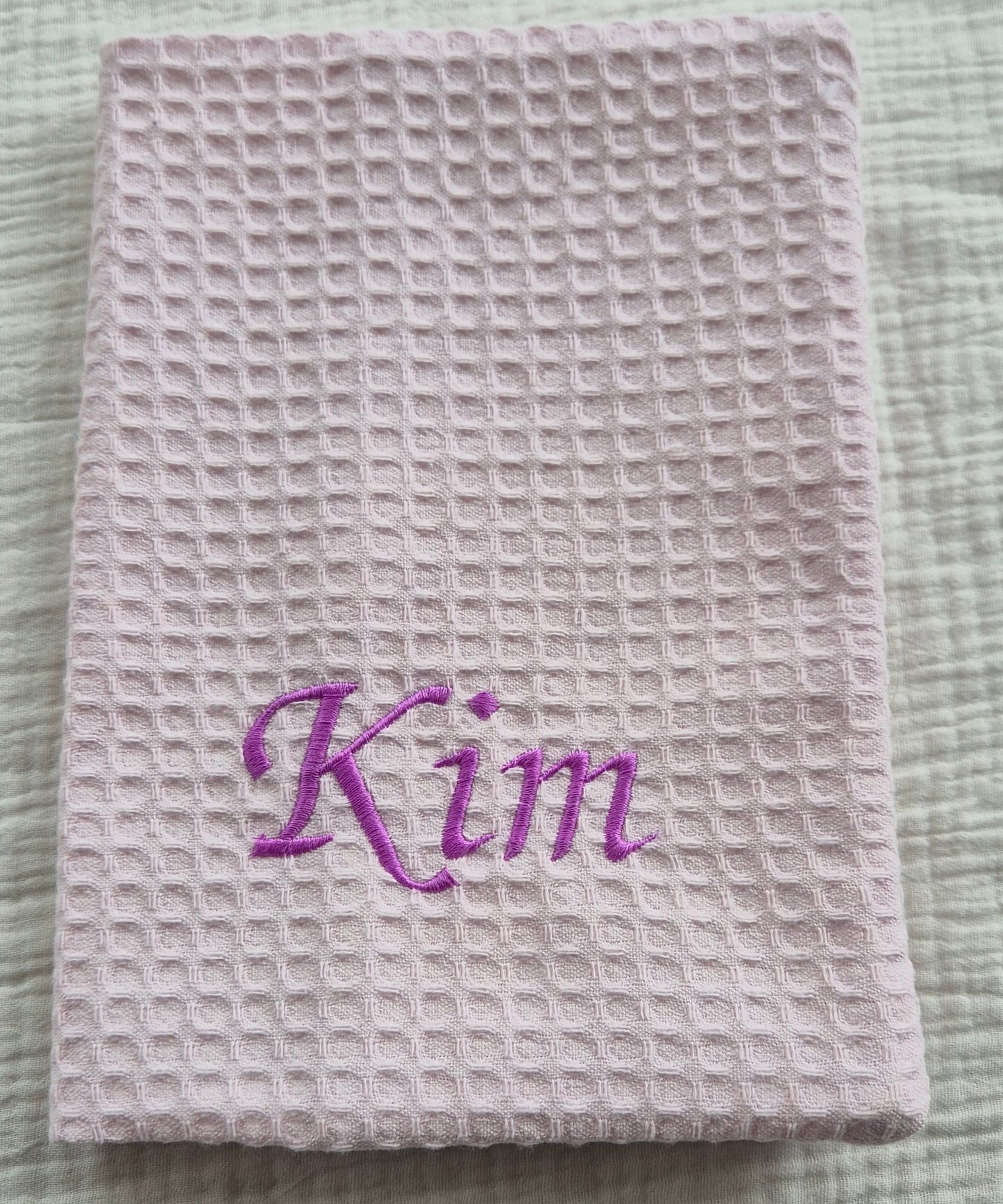 Custom creation made to order — Hand-sewn & embroidered