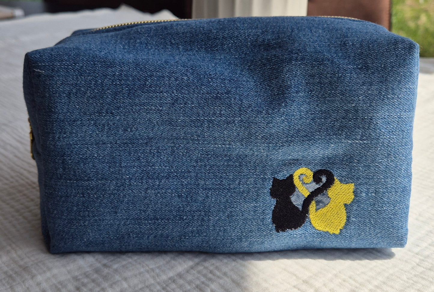 "La Tokyo Héritage N°1" Toiletry Bag – Size M – Unique Piece