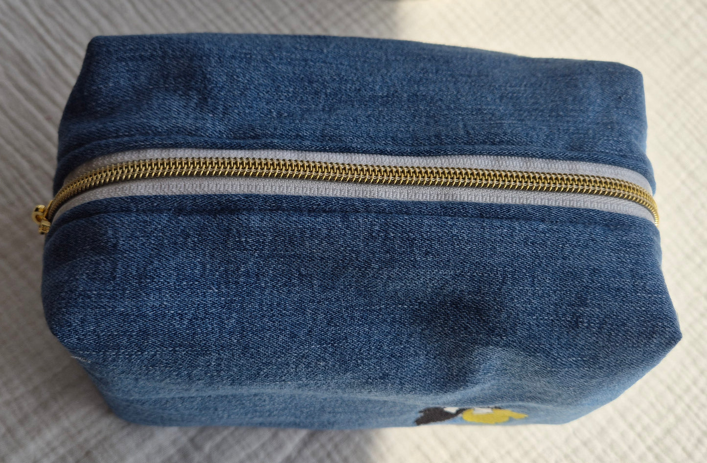 "La Tokyo Héritage N°1" Toiletry Bag – Size M – Unique Piece