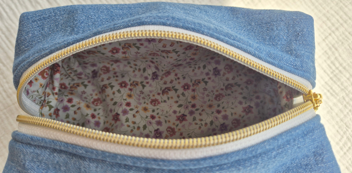 "La Tokyo Héritage N°1" Toiletry Bag – Size M – Unique Piece