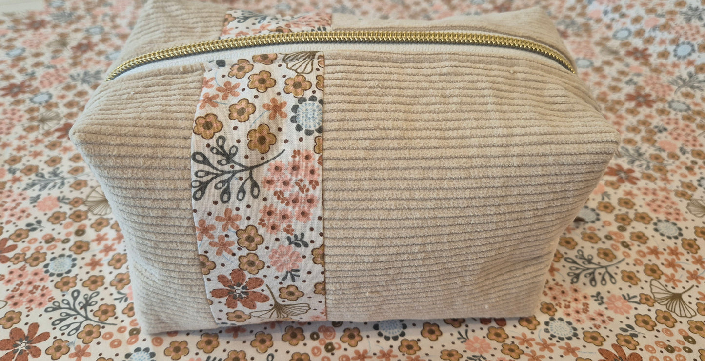 "La Omi Bohème" Toiletry Bag – Size M – One-of-a-Kind