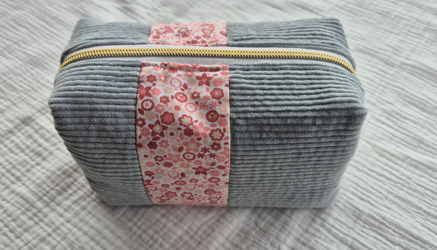 "La Omi Éden" Toiletry Bag – Size M – Unique Piece