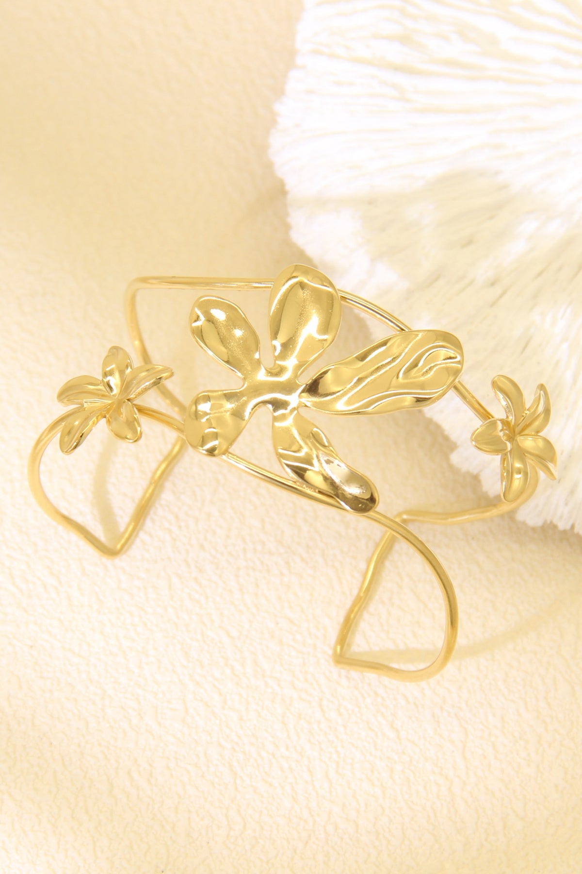Petal Cuff Bracelet