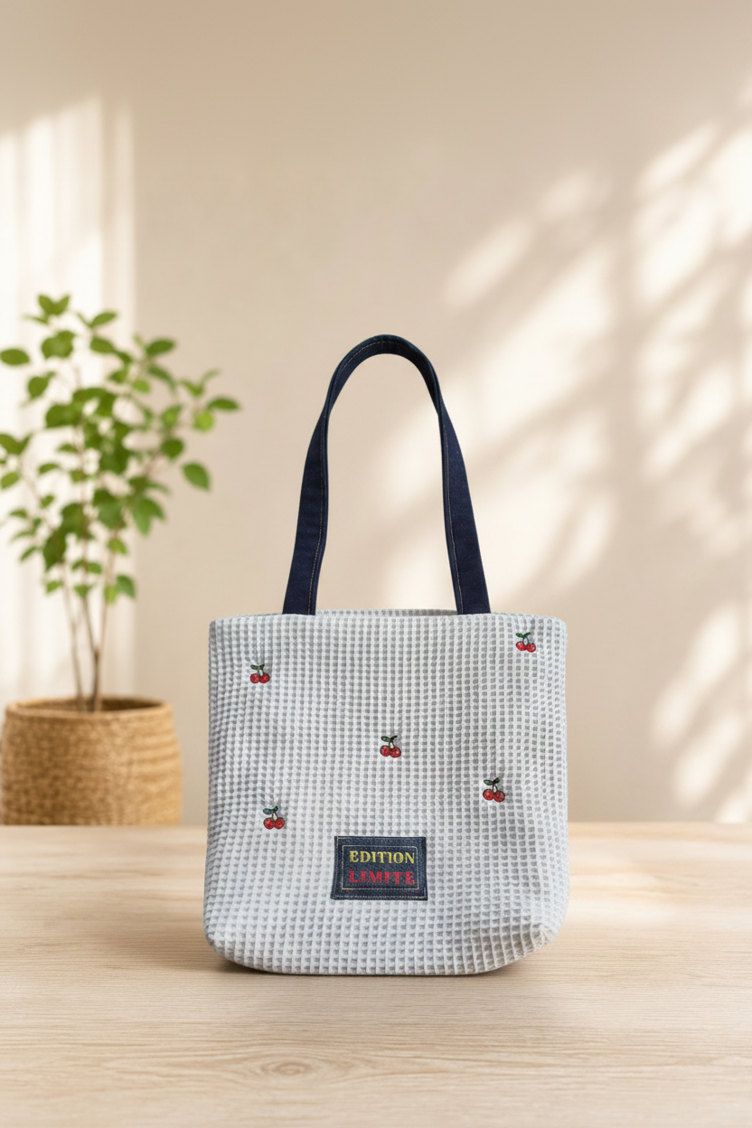 Brooklyn Cherries Tote Bag