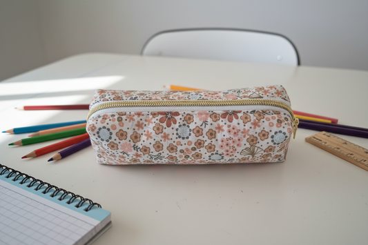 Trousse "La Alma" – Écolière cousue main – Choix du motif
