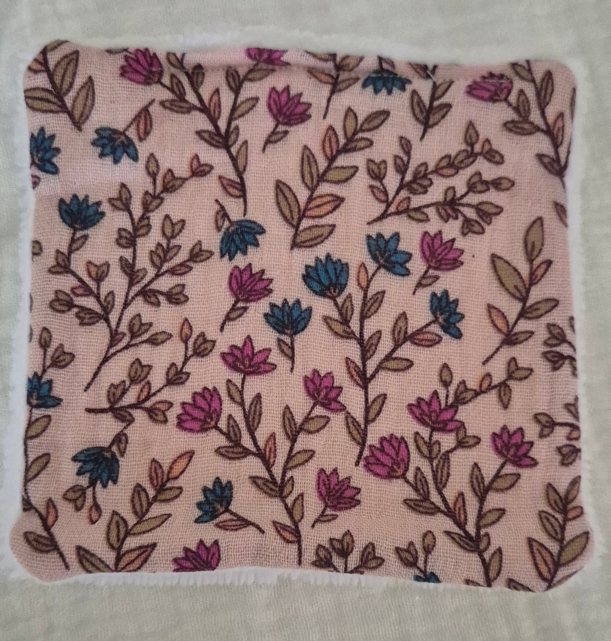 Lingettes Aura + Panière Romy — Douceur Fleurie