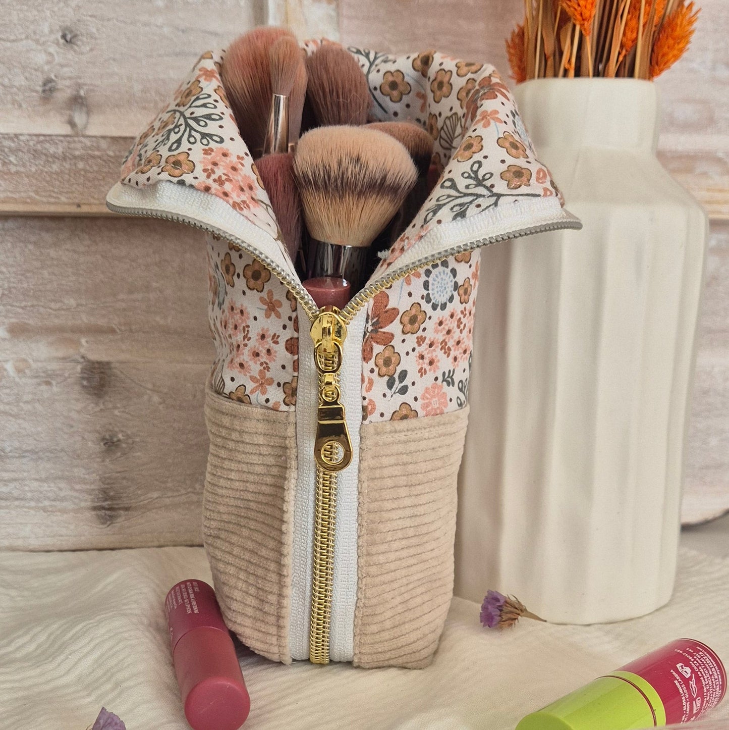 "La Sol Dorée" Pouch – Unique Piece