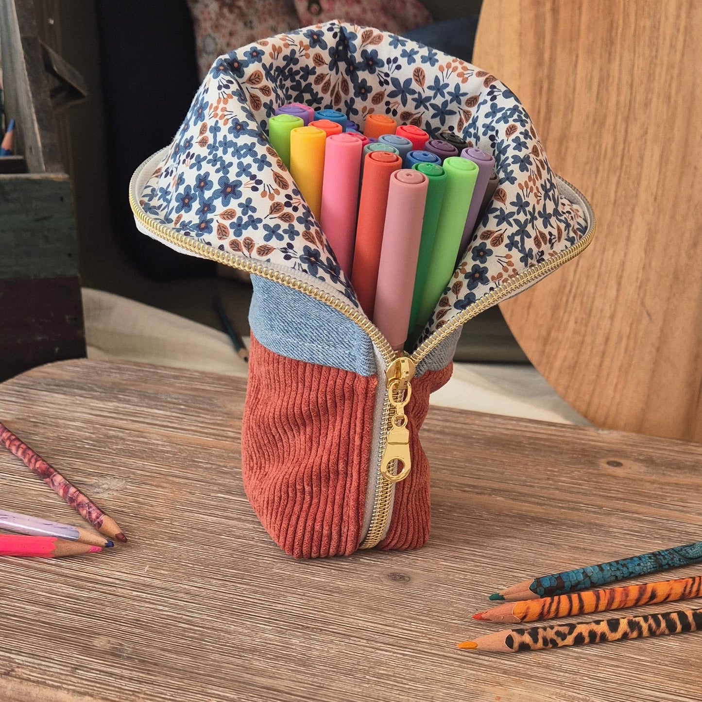 Trousse "La Sol Bohème" – Pièce Unique