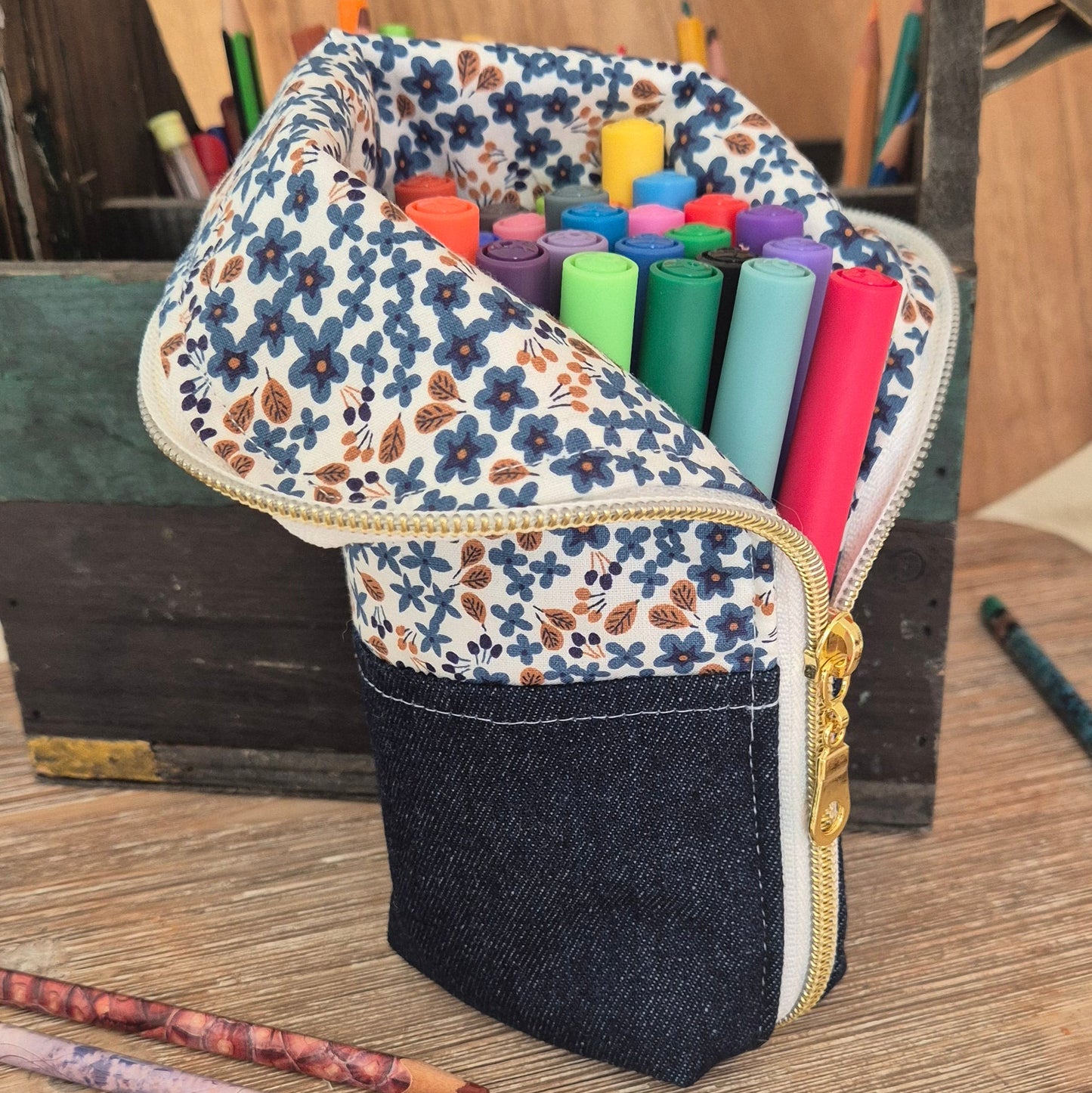 "La Sol Sérène" Pouch – One of a Kind