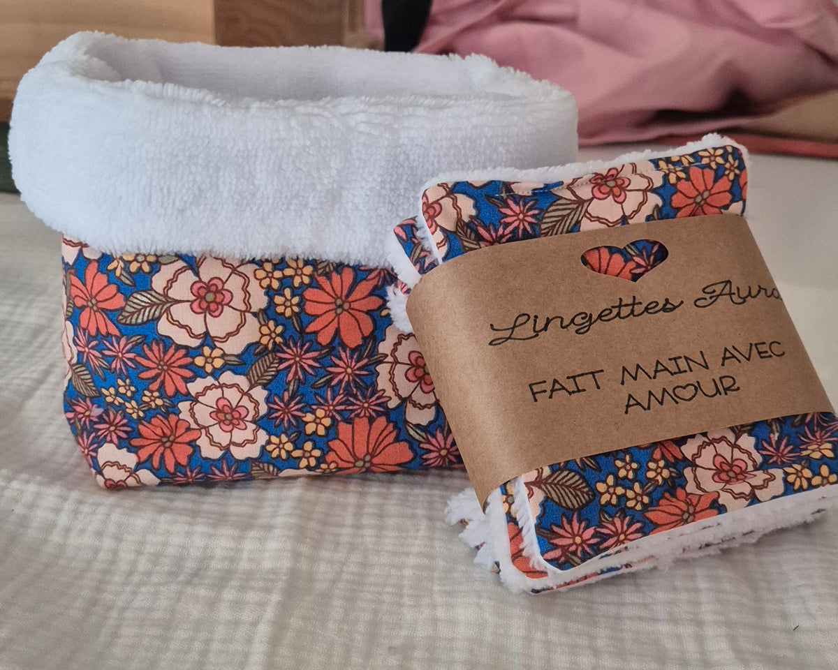 Lingettes Aura — Éclat Corail