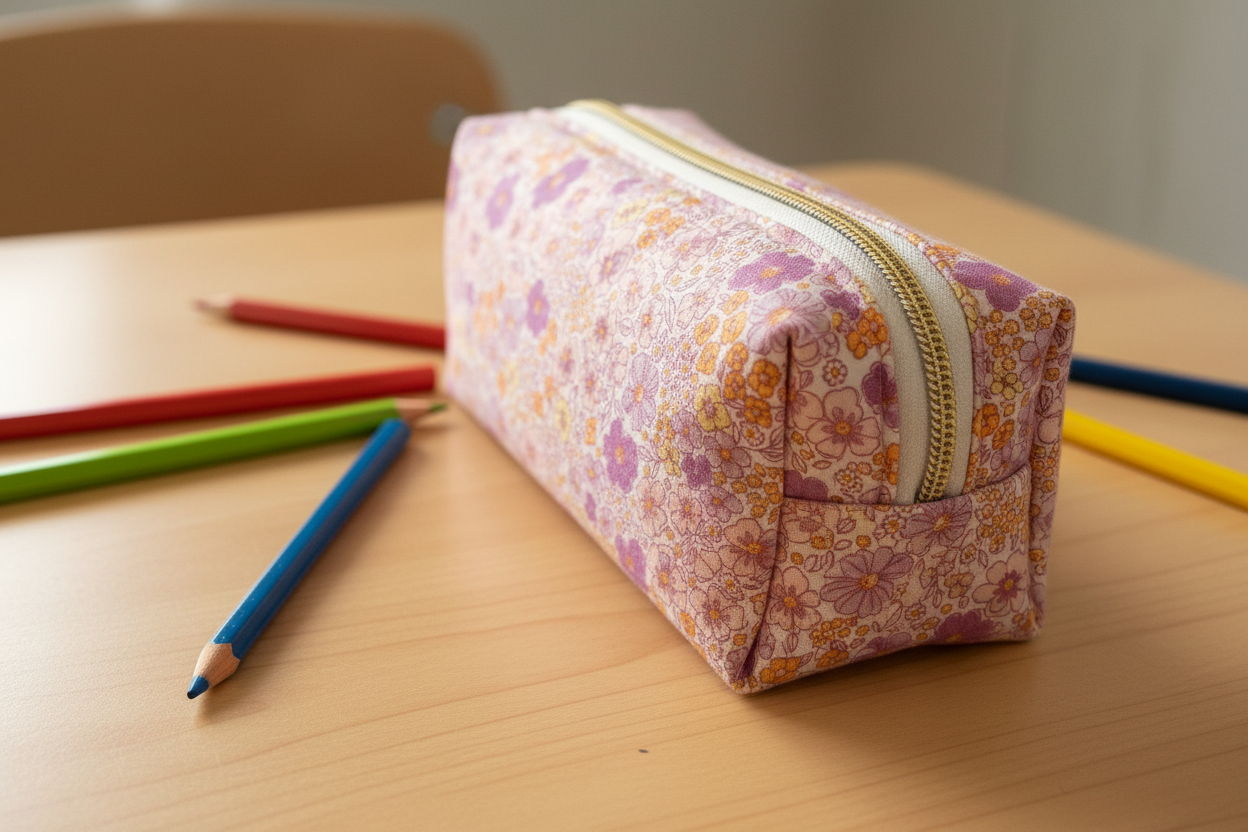 Trousse rétro vue côté